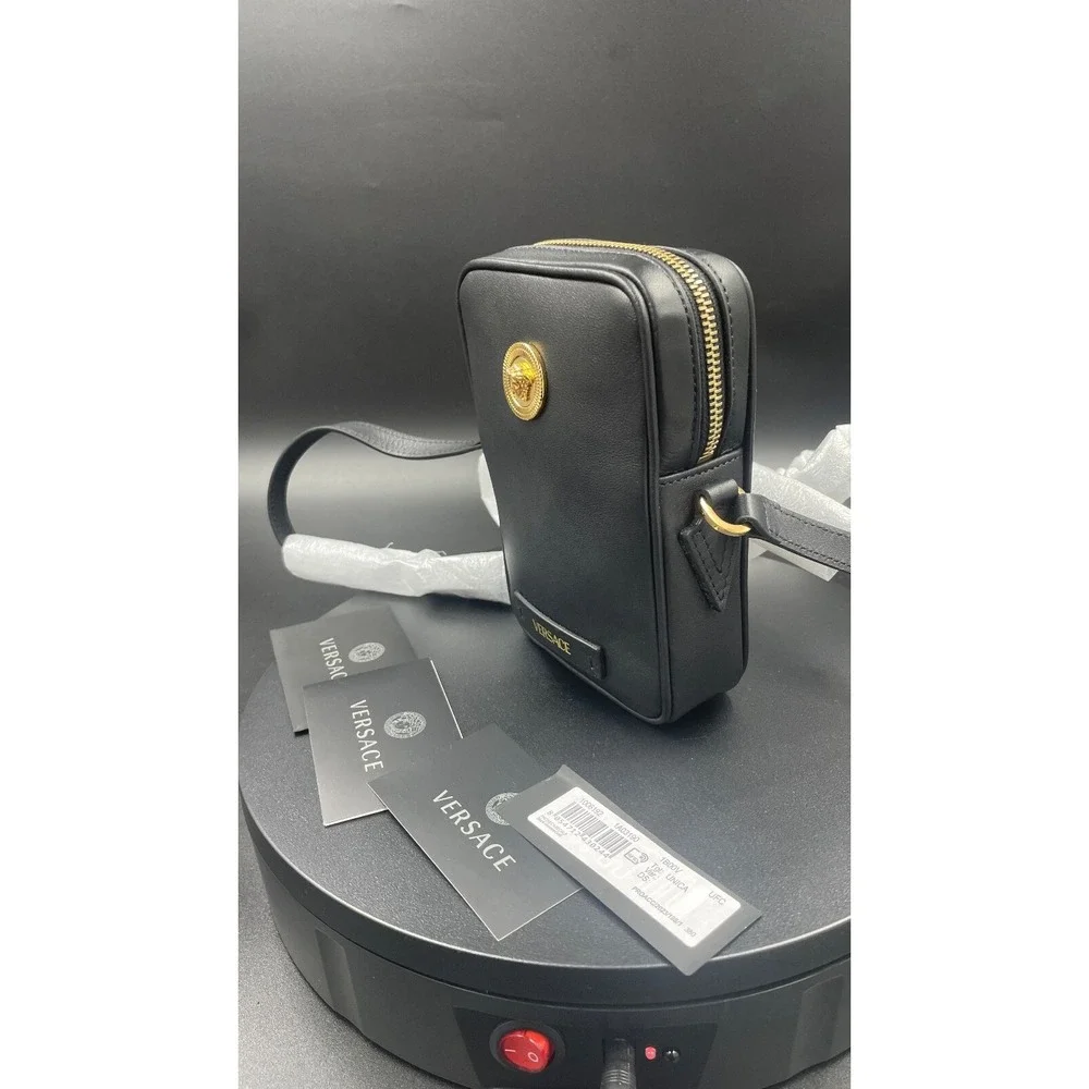 Versace Black Medusa Mini Phone Case Bag‎ 1006192